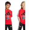 Detské tričko adidas Marvel červená farba, s potlačou, JM0832 98