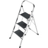 Sklápacie schodíky K60 StandardLine ,konštrukcia z hliníka, nosnosť 150 kg Hailo