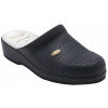 Scholl CLOG BACK GUARD - zdravotné pantofle PROFESIONAL veľ. 44, modrá, 44 EU