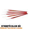 Kolibri 333 Set piatich červených štetcov (Brush Set 333)