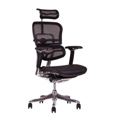 OFFICE PRO Manažérska kancelárska stolička SIRIUS FULL MESH Q24 čierna