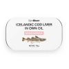 GymBeam Islandská tresčia pečeň vo vlastnom oleji 115 g