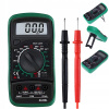MULTIMETER DIGITÁLNY MERAČ LCD NAPÄŤOVÉHO PRÚDU PROFESIONÁLNA BATÉRIA 9V PUZDRO
