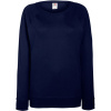 Fruit of the Loom Mikina Lady-Fit LW Raglan Sweat, raglánová, dámská COT-162146a3602 M Navy deep