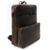 Arwel Tmavo hnedý pánsky kožený batoh 311-1550-47
