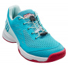 Wilson Rush Pro Jr 4.0 QL scuba blue / white / love potion