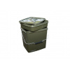 Trakker Kbelík dvoudílný Olive Square Container 13l