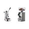 La Pavoni Europiccola Lusso + Eureka Mignon Specialita Smart, CR chrome