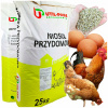 KRMIVO PRE NOSNICE 25 KG EKOLOGICKÉ BEZ GMO ZMES DRVINA KRMIVO