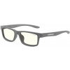 GUNNAR kancelárske/herné okuliare CRUZ KIDS SMALL (4-8) GREY číre sklá BLF 35 NATURAL focus