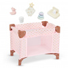 LullaBaby Postieľka pre bábiku s doplnkami