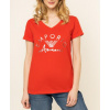 Dámske tričko Emporio Armani 164334 0P291 červené
