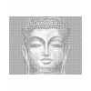 ZUTY Bodkovanie - ZLATÝ BUDDHA Rámovanie: bez rámu a bez vypnutia plátna, Rozmer: 80x100 cm