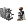 Stone Espresso Pure + Eureka Mignon Single Dose PRO, Chrome & Oak