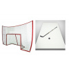 Merco Target FG skladacia hokejová bránka s bočnou sieťou + Sport365 strelecká doska 300x150x0,3 cm
