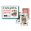 Bonaparte Canasta spoločenská hra - karty 108ks v plastovej krabičke 12,5x10,5x2cm