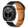 Tech-Protect Leatherfit na Samsung Galaxy Watch Ultra, 47 mm, černý TEC312436