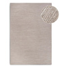 Béžový ručne tkaný koberec s prímesou vlny 190x280 cm Pradesh Linen White – Elle Decoration