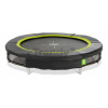 Trampolína Silhouette Ground Sports Exit Toys pozemná okrúhla 183 cm priemer čierna ET12900600