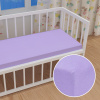 Detské jersey napínacie prestieradlo do postieľky JR-012 Levanduľové 60 x 120 x 10 cm - do postieľky