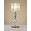 Mantra Tiffany stolová lampa 2x W mosadzná-hnedá 3888