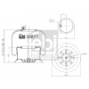 Mech pneumatického prużenia FEBI BILSTEIN 35877