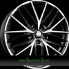 CMS C36 8x18 5x112 ET50.00 dmb diamant schwarz matt