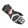 rukavice CARBO FIT 2024 SPIDI čierna/biela/červená Veľkosť: M, Veľkost: M