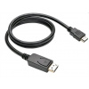 Kábel C-TECH DisplayPort/HDMI, 3m, čierny