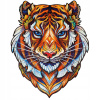 Roztomilé tigerové drevené puzzle 700 dielikov Unidragon