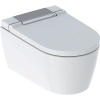Geberit 146.222.21.1 AquaClean SELA kompletné závesné WC, lesklý chróm alpská biela