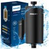 Čierny sprchový filter Philips AWP1775BK odstraňuje chlór a zmäkčuje vodu