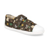 Mido shoes Barefoot dětské plátěnky Mido - Safari hnědé