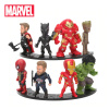 Figurky Marvel s podstavcem 8 KS