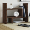 zahrada-XL Organizér na stôl, hnedý dub 38,5x17x39 cm, kompozitné drevo 848065