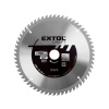 EXTOL CRAFT 19113 kotouč pilový s SK plátky, O 250x2,8x30mm, 60T