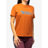 Bavlnené tričko dámske Fjallraven Logo Tee - terracotta brown