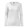 MALFINI Tričko Slim 139, dlouhý rukáv, dámské MAL-1390015 L Bílá