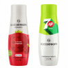SodaStream Malina Zero + 7UP FREE Koncentrát bez cukru Sirupy pre saturátor