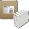 Qoltec Napájací zdroj na DIN lištu | 40W | 12V | 3,33A | Biela | Štíhly