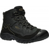 Keen Targhee IV Mid WP Pánske trojité čierne turistické topánky 9UK