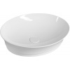 Sapho Idea umývadlo 50x38 cm oválny pultové umývadlo biela WH102