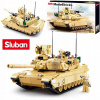 BLOKUJE AMERICKÝ TANK ABRAMS M1A2 VOJENSKÁ ARMÁDA (SLUBAN VOJENSKÉ BLOKY AMERICKÝ TANK ABRAMS 781e)