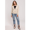 Dámsky Cardigan BK074 Beige - BeWear L/XL béžová