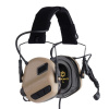 Chrániče sluchu Earmor M32 PLUS Communication Headset - Coyote Tan - M32-TN (PLUS)