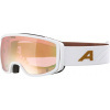 ALPINA Lyžiarske okuliare BIVIO Q white-gold matt