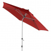 Doppler EXPERT 280 cm - slnečník s automatickým naklápaním kľukou červený (kód farby: 833), 100 % polyester