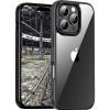 JT Berlin BackCase Pankow Hybrid zadný kryt na mobil Apple iPhone 16 Pro Max čierna, priehľadná; 11097
