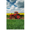 TipTrade Bavlnený froté uterák 30x50 cm - Červený traktor