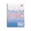 Špirálový zošit, A4, linkovaný, 100 listov, PUKKA PAD 